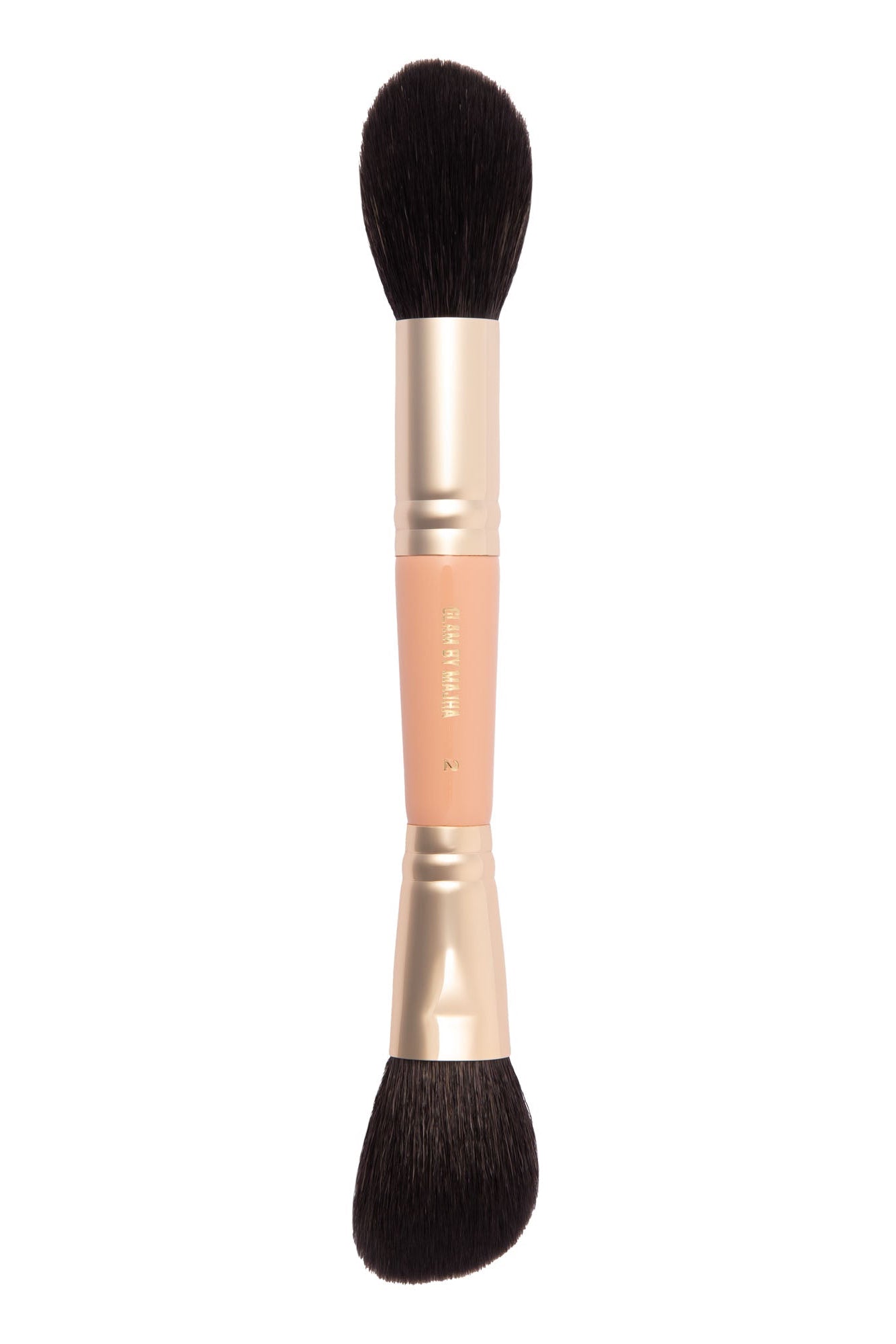 Pinceau poudre double • 1 ACHETÉ, LE 2ᵉ OFFERT